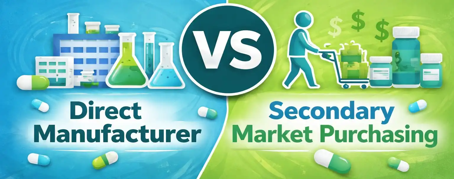 Direct Manufacturer vs Secondary Market Purchasing-Drugzone's Guide